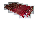 Sari (Patola), Silk, metal wrapped thread; plain weave, resist dyed (double ikat)